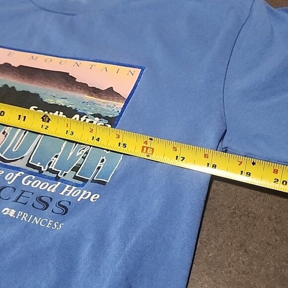 Princess Cruise Line Cape Town Africa Adult sz M short sleeve T-shirt - Picture 4 of 5